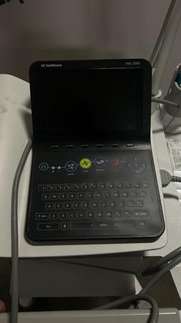 Medical work station with GE Healthcare MAC 2000
