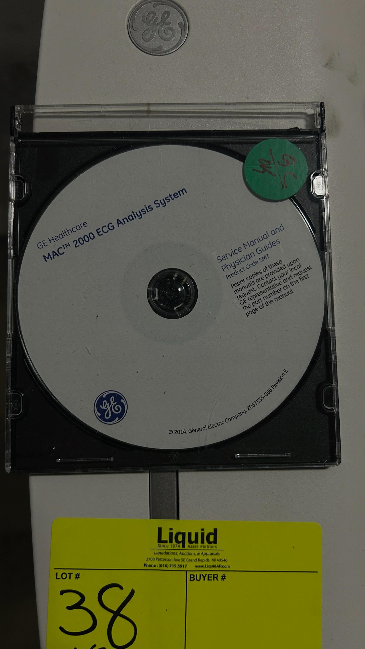 Medical work station with GE Healthcare MAC 2000