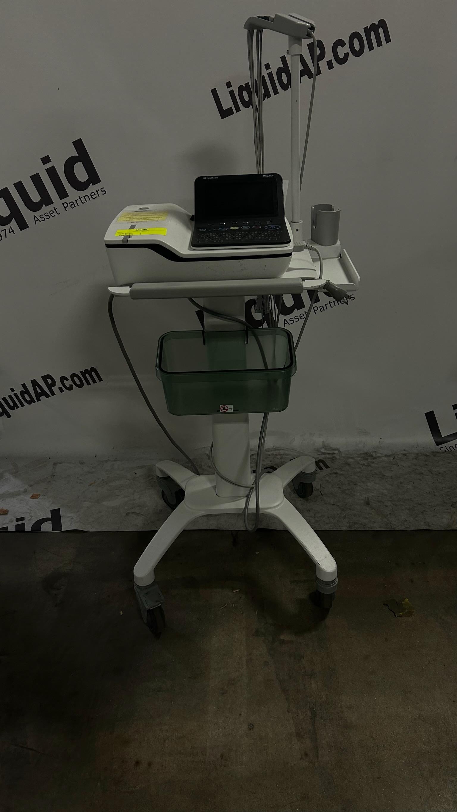 Medical work station with GE Healthcare MAC 2000