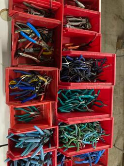 Large assortment of hand tools