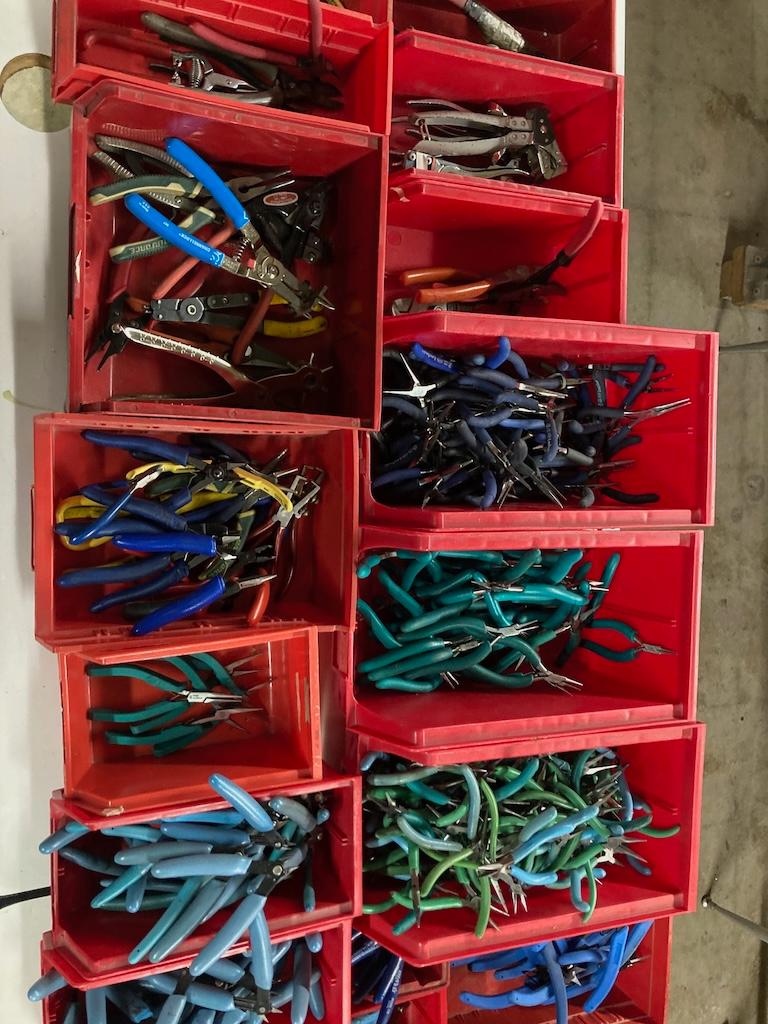 Large assortment of hand tools