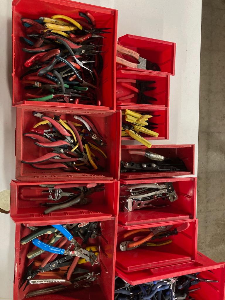 Large assortment of hand tools