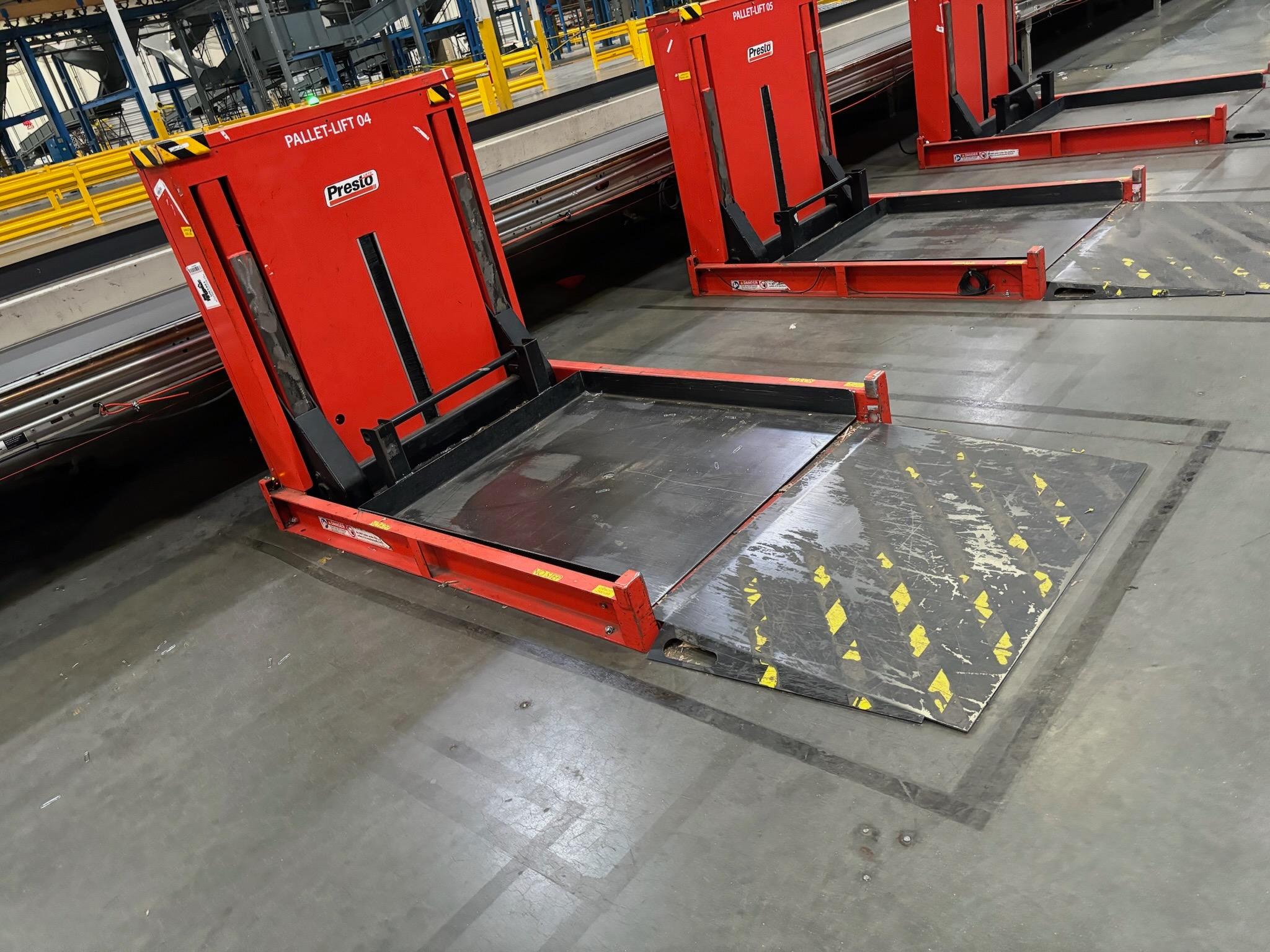 Presto Floor level Pallet Lift