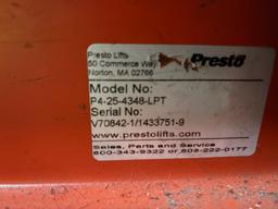 Presto Floor level Pallet Lift