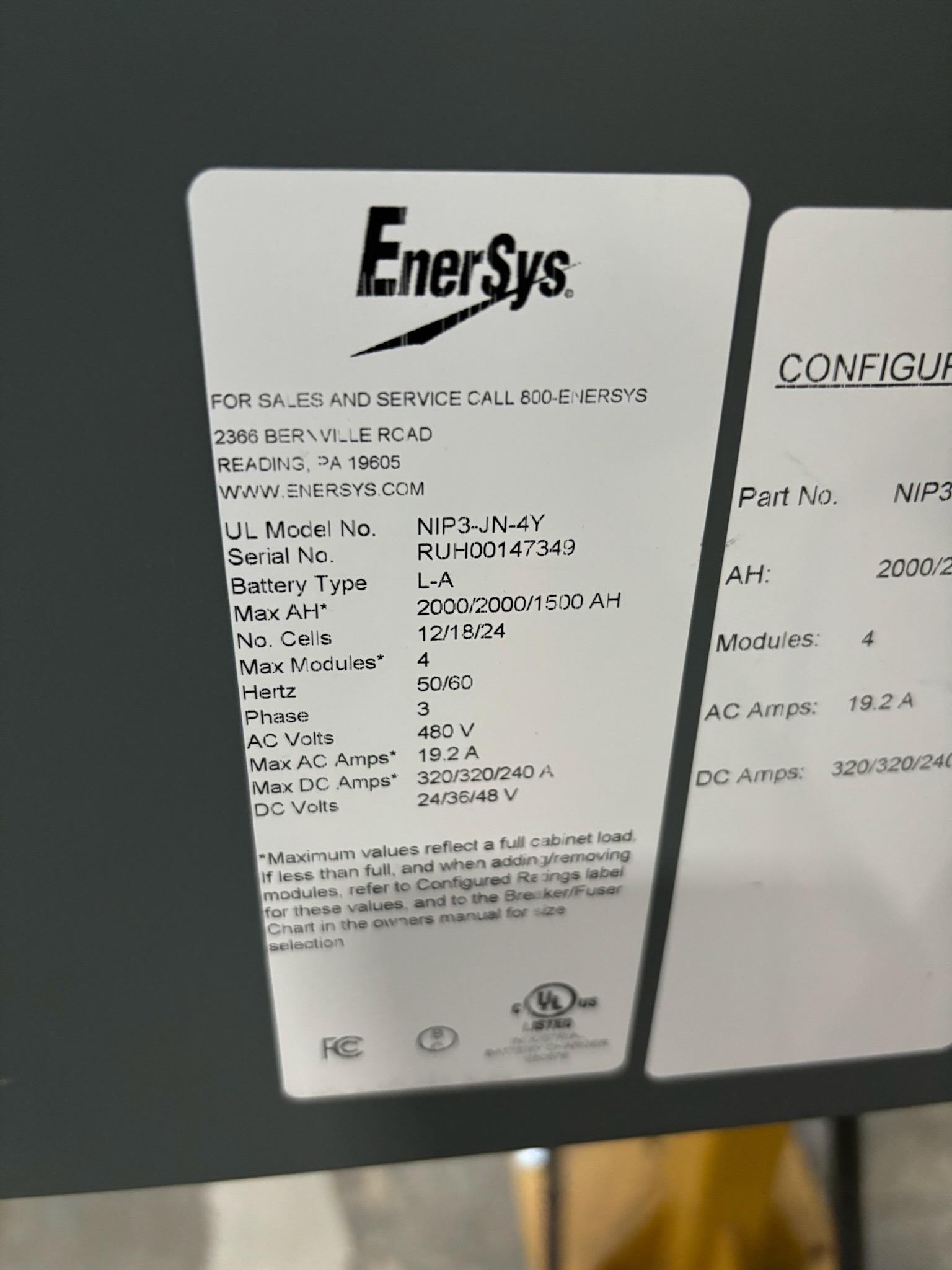 EnerSys Multi Volt Battery Charger