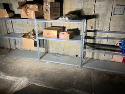 Light duty teardrop shelving