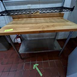 Wood table