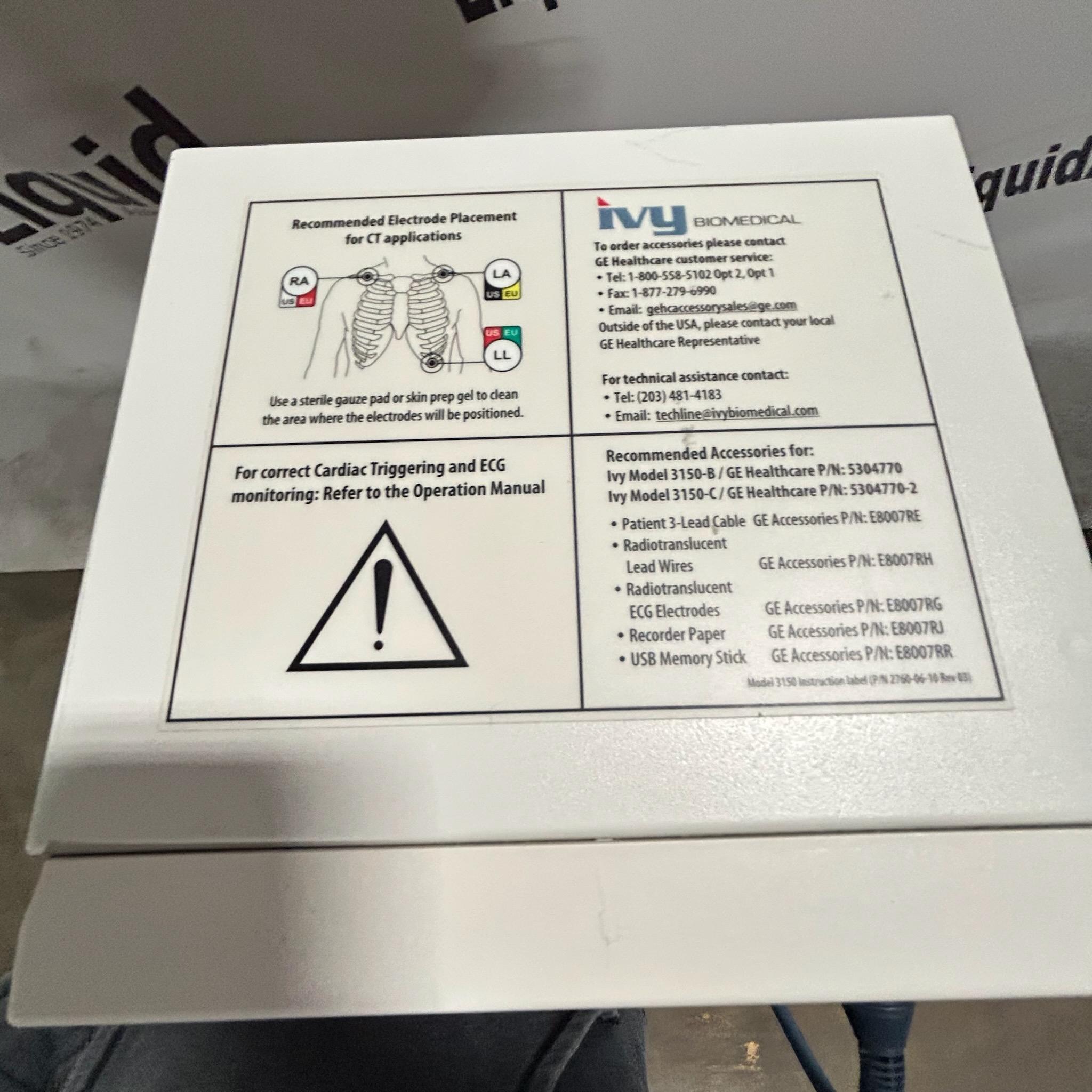 Ivy BioMedical Cardiac Trigger Monitor 3150