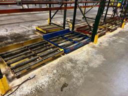 Forklift Baller Roller Stand