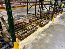 Forklift Baller Roller Stand