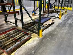 Forklift Baller Roller Stand