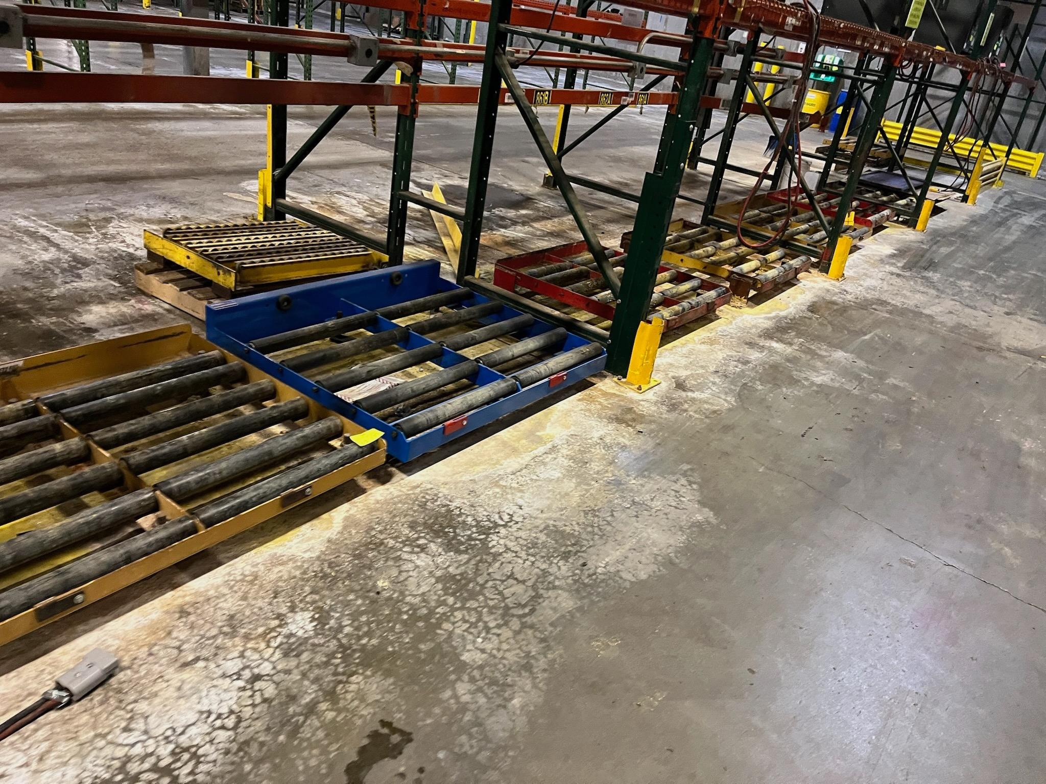 Forklift Baller Roller Stand