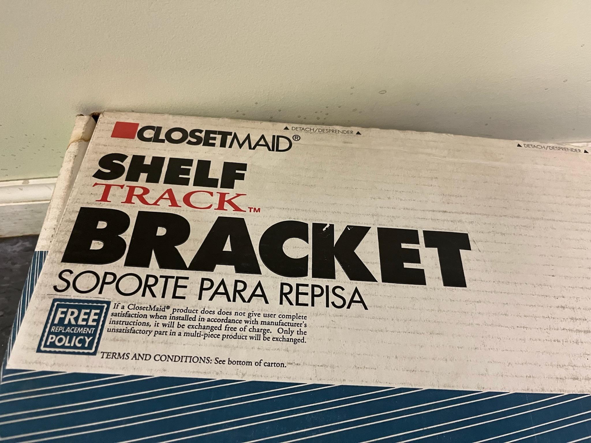 Shelving Brackets 2 Boxes