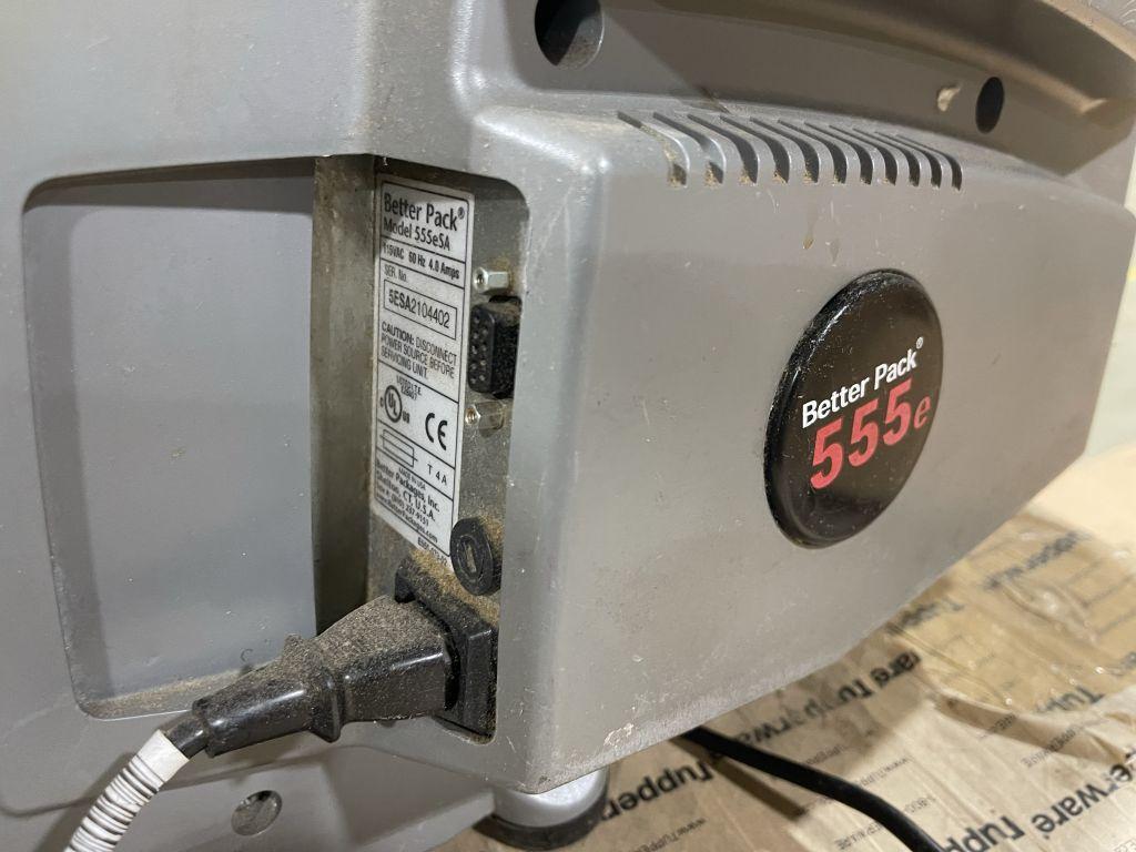 Tape Station with Better Pack 555e Tape Machine