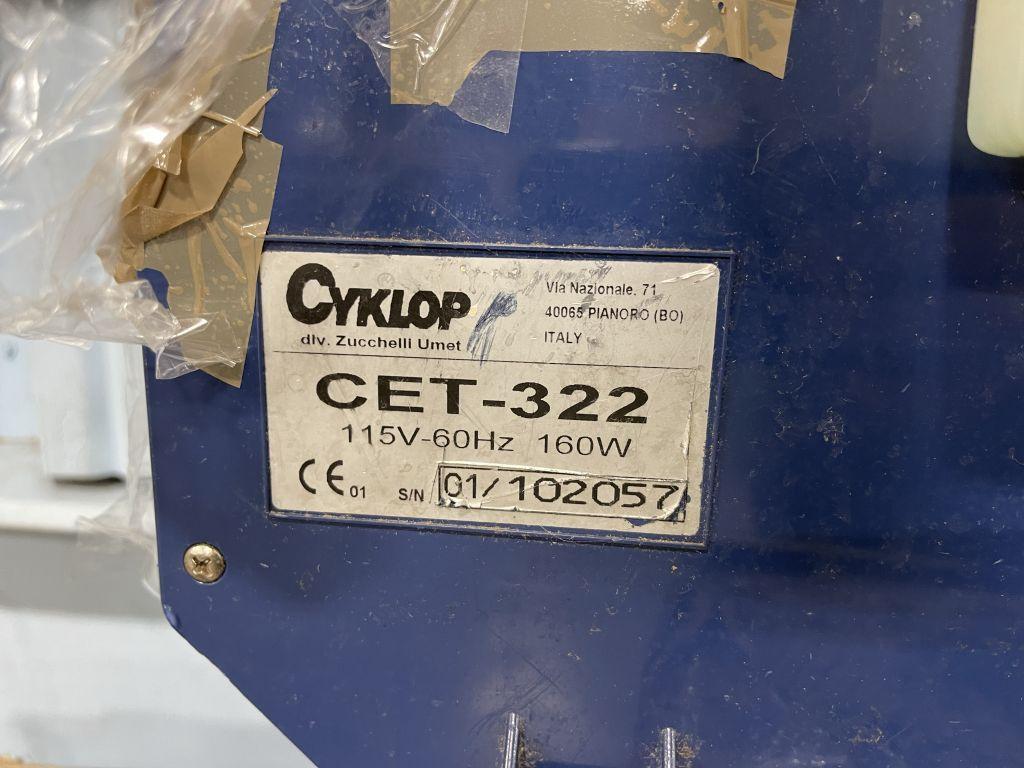 Cyclop Taping Machine and Work Station