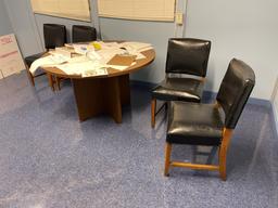 Packing Office with Contents. Chairs, Table, Filing Cabinets, LG Air Conditioner, etc.