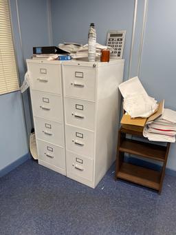 Packing Office with Contents. Chairs, Table, Filing Cabinets, LG Air Conditioner, etc.