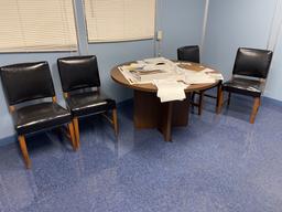 Packing Office with Contents. Chairs, Table, Filing Cabinets, LG Air Conditioner, etc.