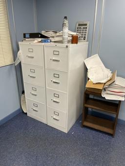 Packing Work Station. 3 work tables, 1 two teir work station, Storage Cabinet, Tool Boxes, all co...