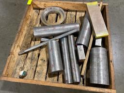 1262 lbs assorted steel