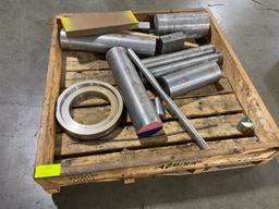 1262 lbs assorted steel