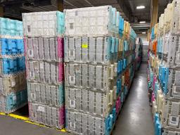 Heavy Duty Plastic totes, lot of 350pcs