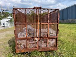 Trailer - 6' x 12' x 6' cage - No title