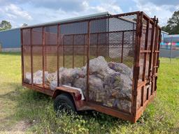 Trailer - 6' x 12' x 6' cage - No title