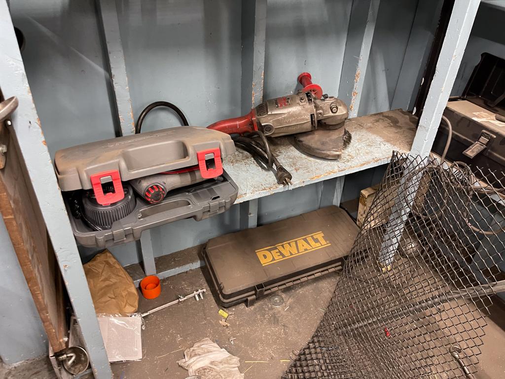 Tool Cage -  7' x 8' x 4' - Contents included