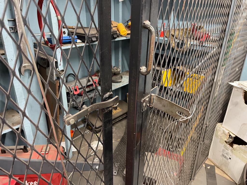 Tool Cage -  7' x 8' x 4' - Contents included
