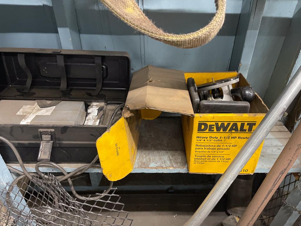 Tool Cage -  7' x 8' x 4' - Contents included