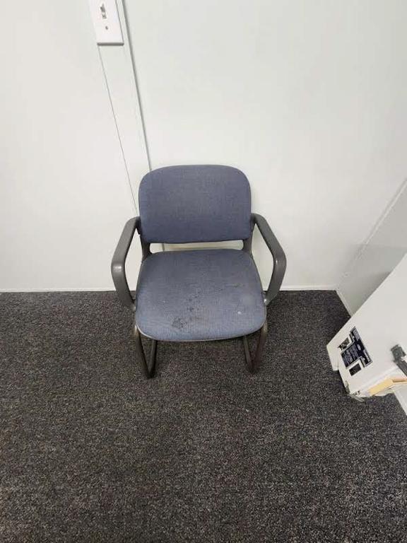 Misc. office furniture with desk and chairs