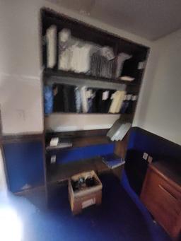 Misc. office furniture with desk and chairs