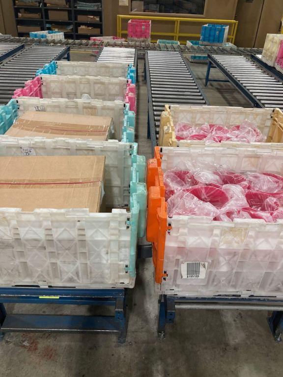 20ft shipping rollers lot of 2