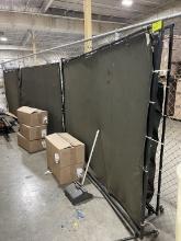 Welding Canvas Screen 6' x 8', qty 4