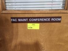 Office - Facility Maintenance Conference Room - All contents