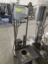 Wastewater Pump System with Control Panel and Tank