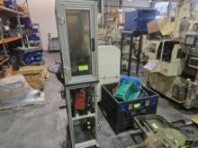 Rotary Indexing Inspection Cell with Parts Bin