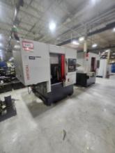 Lot 2006: CNC Vertical Turning Center Model Vertical 160 with Burener Maschinenfabrik Gmbh Conveyor