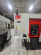 Lot 2006: CNC Vertical Turning Center Model Vertical 160 with Burener Maschinenfabrik Gmbh Conveyor