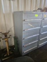 Parts Cabinet with Misc. Bits,