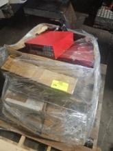 Pallet with Haas Server Controlers, Gear Motors, & Window/Door Seals