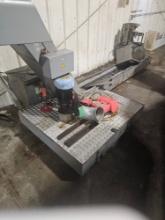 Heavy-Duty Machine Spindle Assembly on Rolling Cart