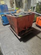 1/2 Cubic Yard Steel Dumping Hopper