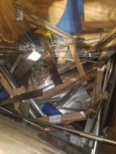 Gaylord Of Assorted Threader Rods and Assorted Machines Parts