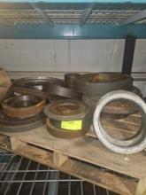 Assorted Collets and Flanges - 16 pieces