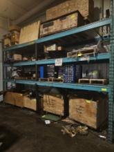 Lot Of Pallet Racking - Upright - (2) 8x48, 6(5inchX16ft Beams), 12 Grids 42X48