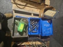 Assorted CNC Tool Holders and Rotary Valve
