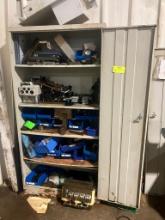Cabinet w/ misc. contents