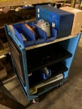 Rolling cart w/ contents